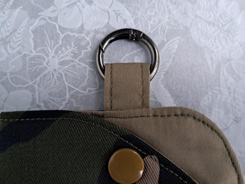 Mens Fabric Glasses Case: Padded With Snap Closure And Clasp image 17