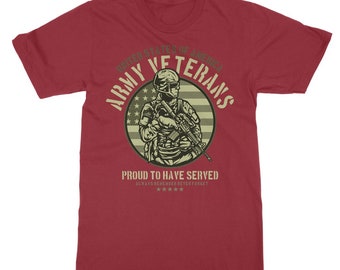 Army Veteran Shirt - Etsy UK