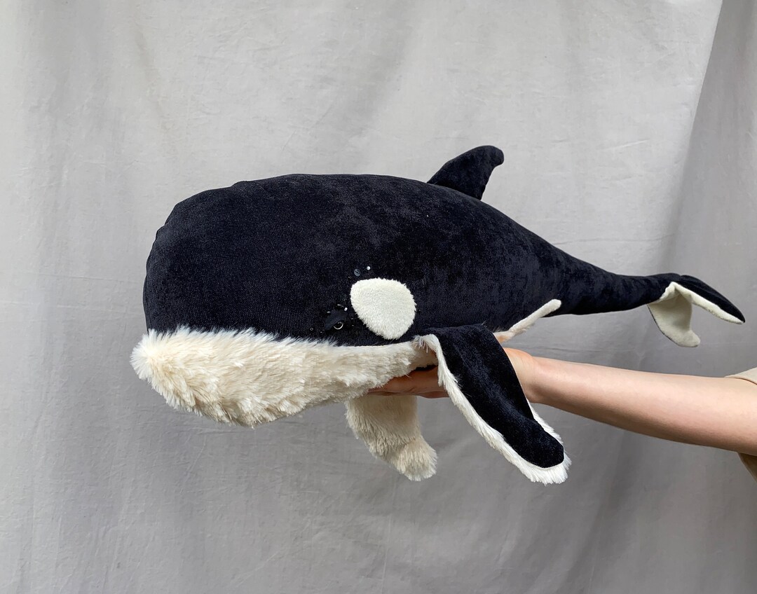 Killer Whale Stuffed Animal Plush Toy Baby Shower Etsy