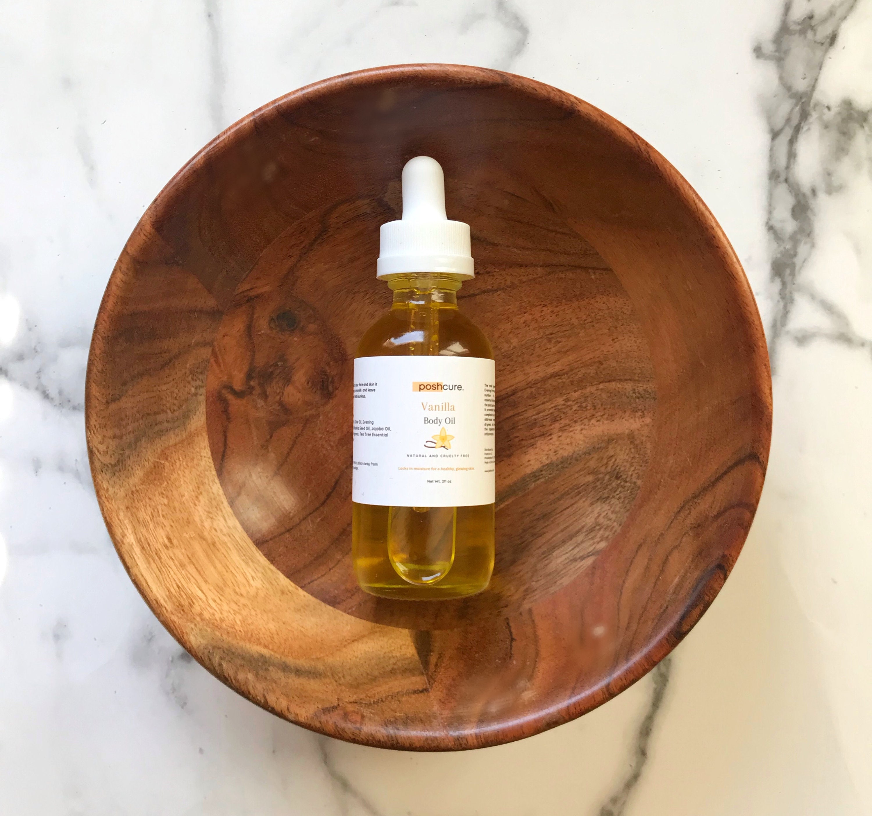 Vanilla Body OilMoisturizing body oil Etsy