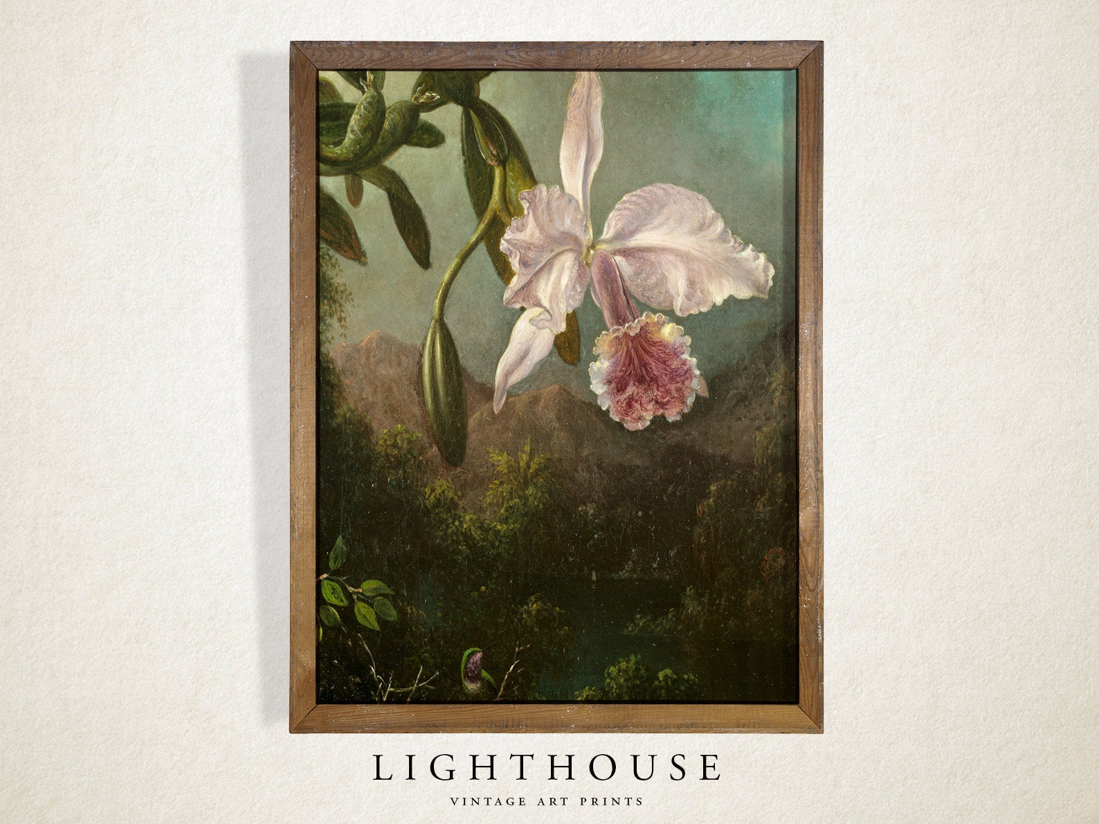 Vintage Flower Wall Decor Wall Art Floral Print Etsy