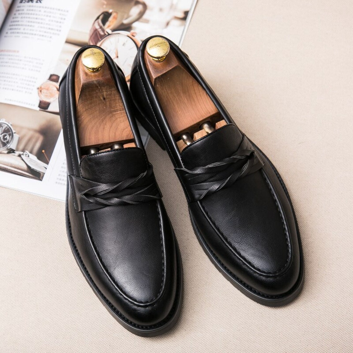Italian Men's Shoes Moccasins Loafer Shoes Men Casual - Etsy