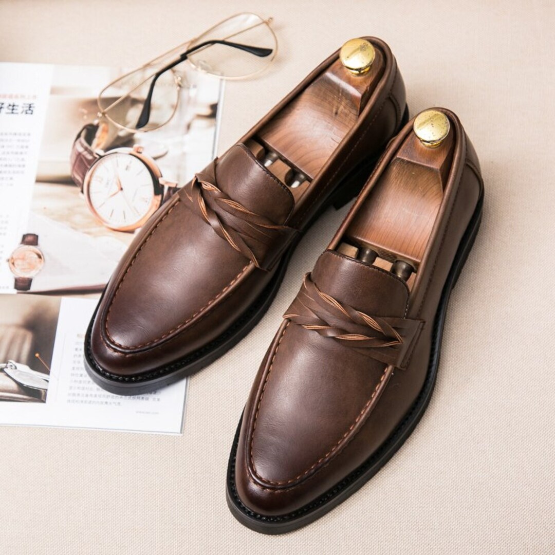 Italian Men's Shoes Moccasins Loafer Shoes Men Casual - Etsy