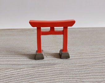 Miniature Torii Gate Made of Premium Quality Resin  / Ideal for Decorating Zen Gardens, Terrariums, Fairy Gardens, etc.