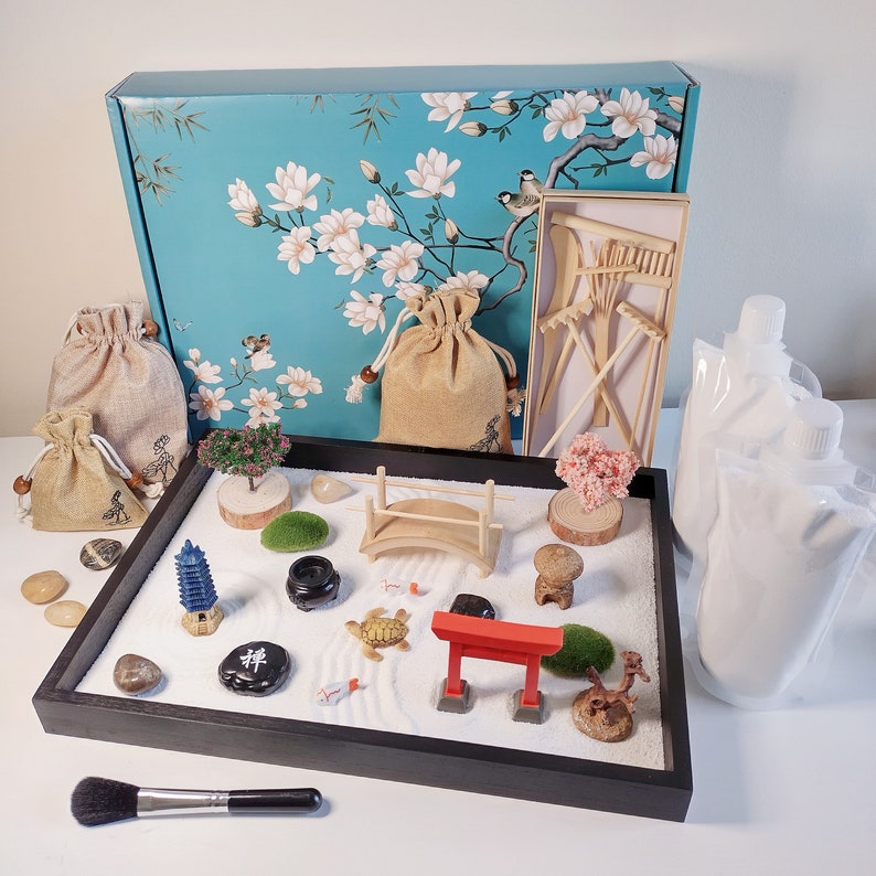 A mini zen garden