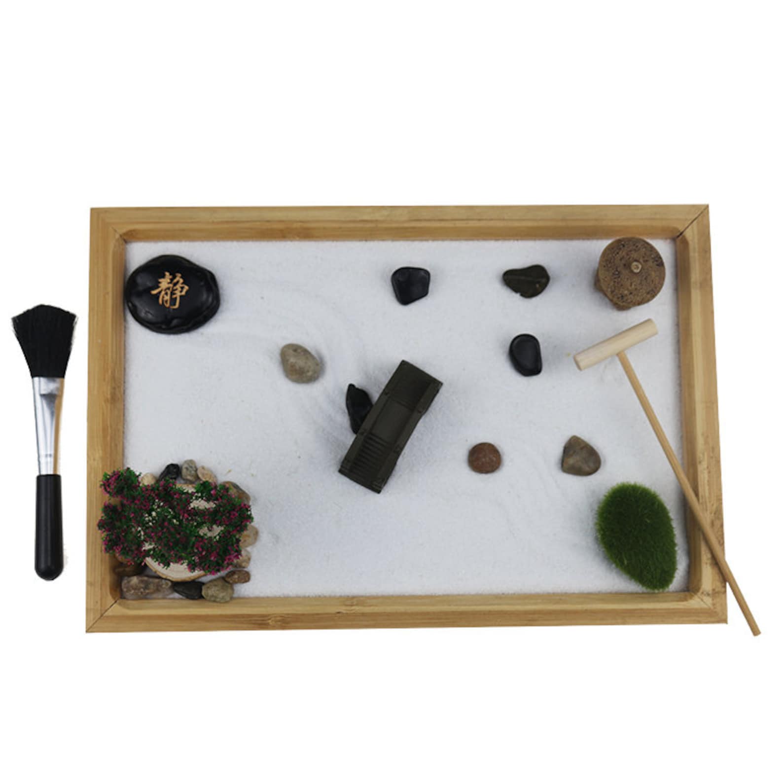 Japanese Zen Garden 28x19x2.8cm Large Size Bamboo Tray for Etsy UK