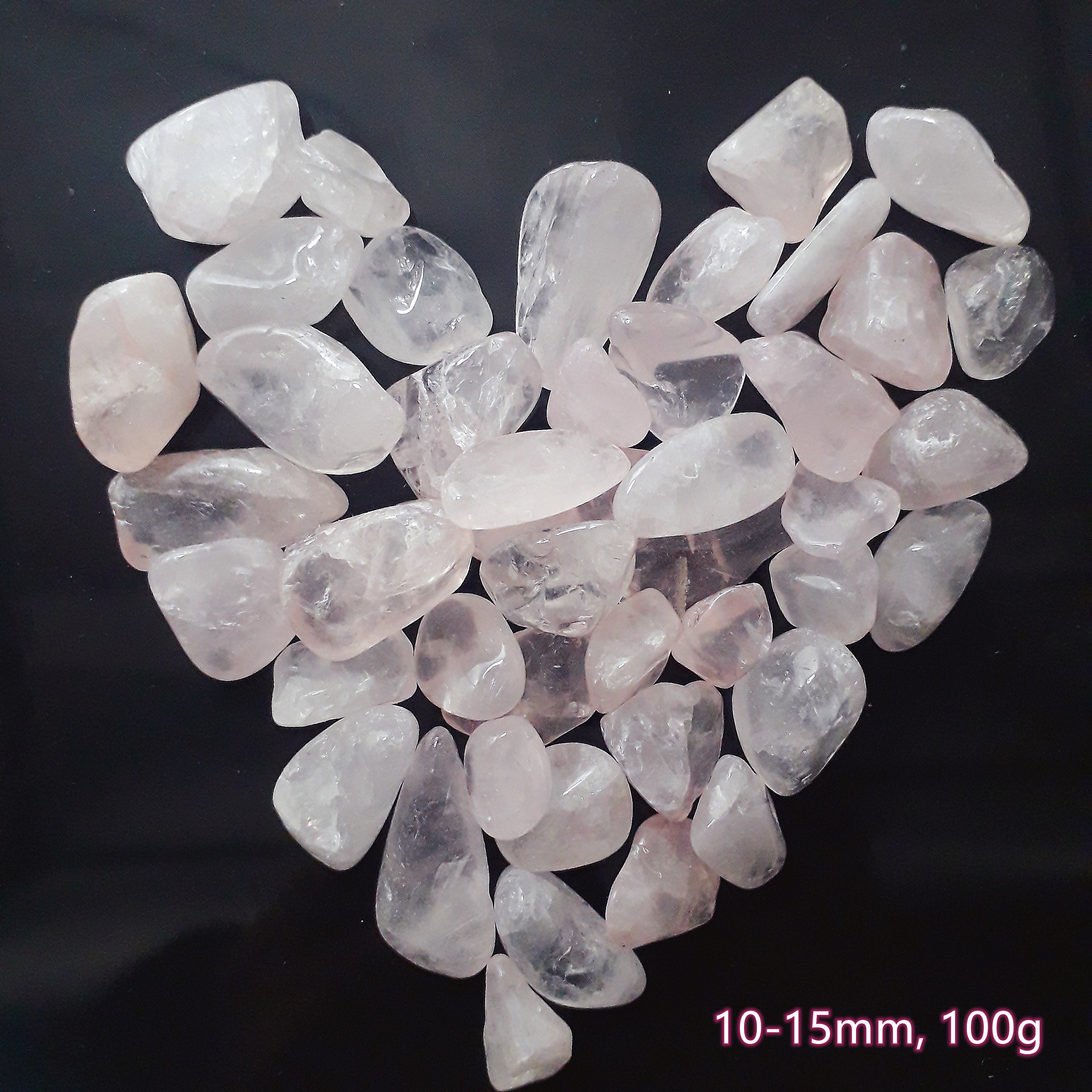 Bulk Wholesale Rose Quartz Crystal Chips&mini Tumblestones/50g Etsy UK