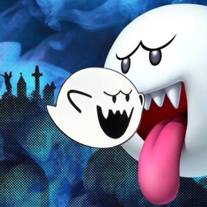 Super Mario Boo Enamel Pin