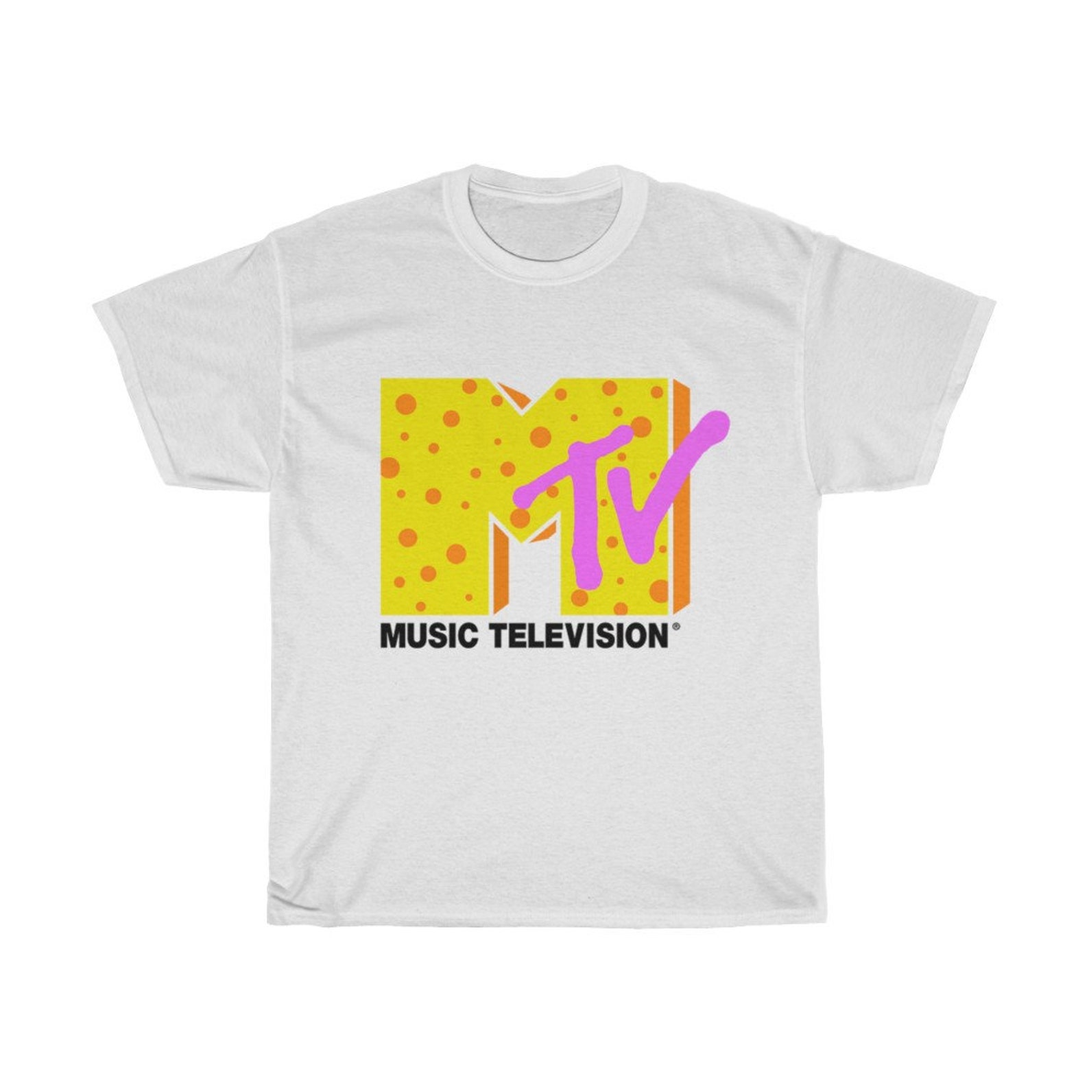 MTV shirt MTV vintage 80s shirt Music Television Shirt Etsy