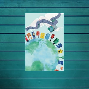 Welt-Postkartentag (ohne Jahr)