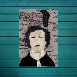Edgar Allan Poe Postcard