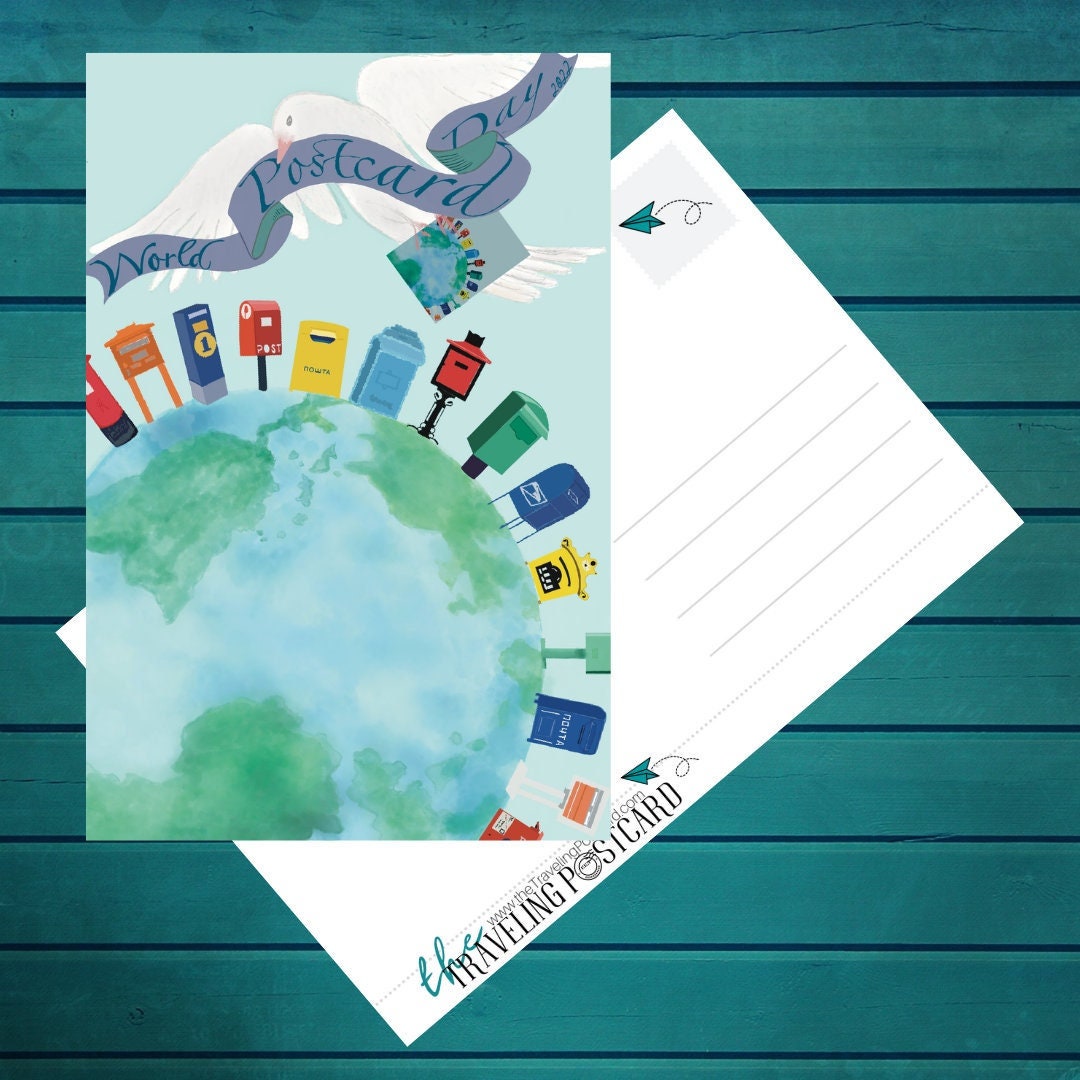 World Postcard Day 2022 Postcard Etsy New Zealand