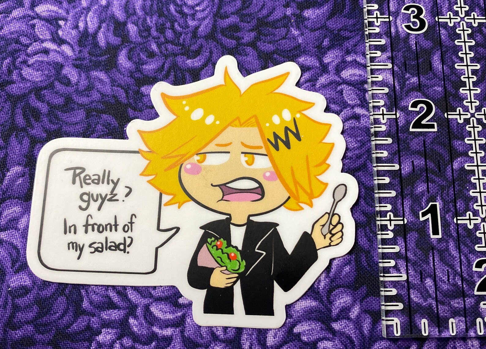 BNHA Vinyl Sticker Its All Good Denki Kaminari | Etsy