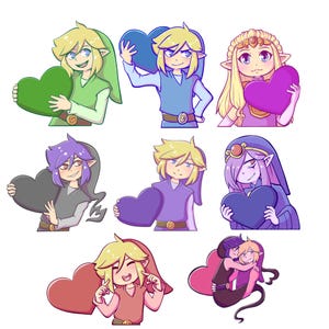 3 in Valentines Day 2025 4S Single Stickers