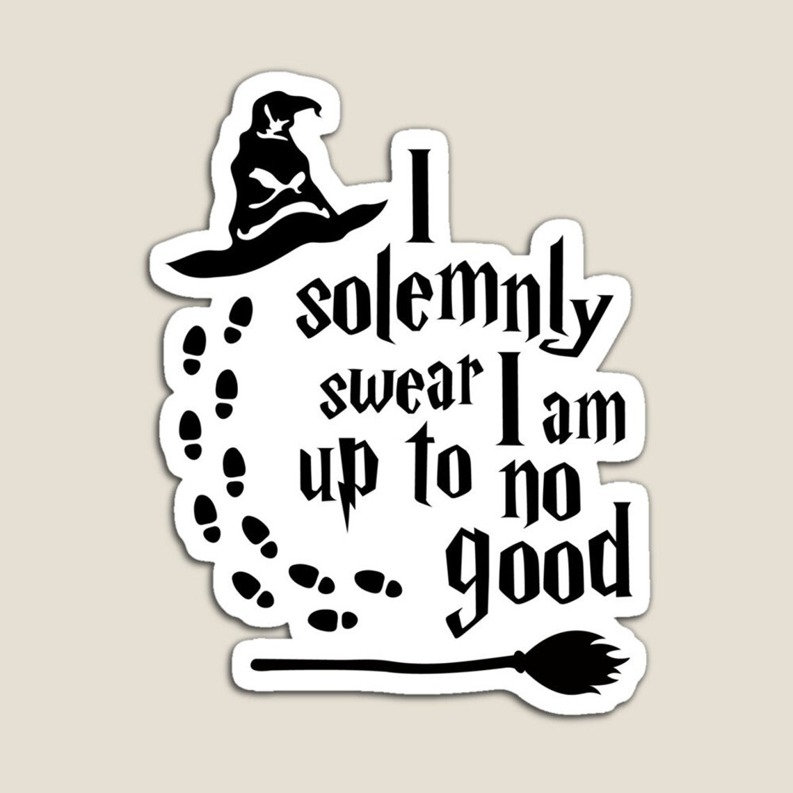 I Solemnly Swear That I Am Up To No Good SVG Solemnly Swear Etsy
