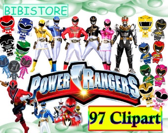 Power Rangers Svg Etsy