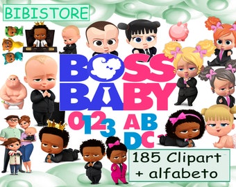 Download Black Boss Baby Svg Etsy