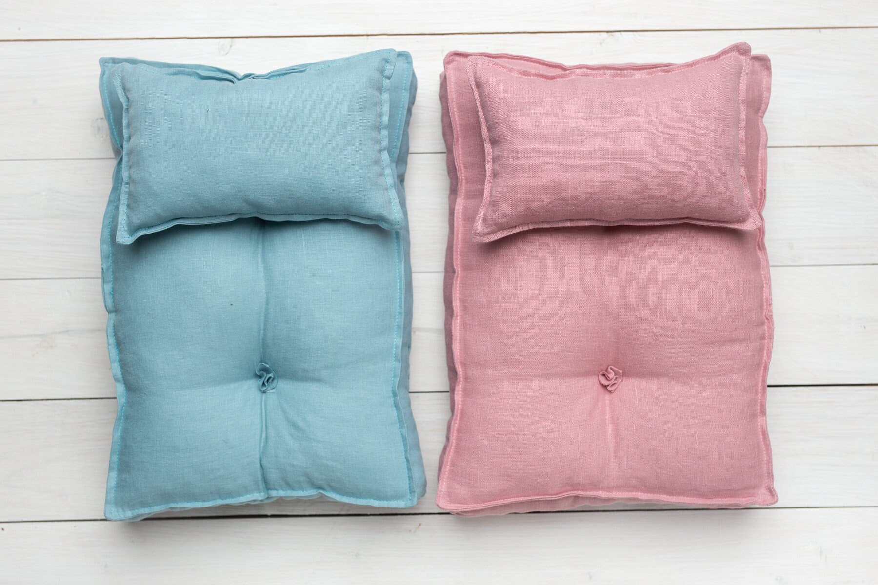 Newborn Linen Posing Bed and Pillow Newborn Floor Poser Etsy