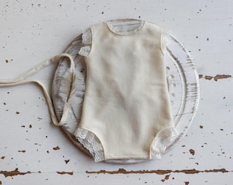 Newborn romper baby girl & headband,Newborn Girl Outfit,Newborn Photography Props,Newborn Photo Props,Newborn baby gift,Coming Home Outfit