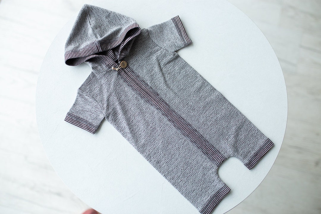 Newborn Boy Photo Outfitnewborn Outfit Photo Propsromper Etsy