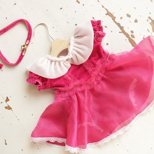 Newborn Baby girl Sleeping Beauty dress romper, Sleeping Princess costume for Newborn Photography, Sleeping Beauty Costume Dress & headband