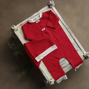 Newborn Christmas Outfit,Newborn Santa Outfit,Newborn Santa Claus,Newborn Outfit,Newborn Props Set,Newborn Photography Props,Newborn Romper
