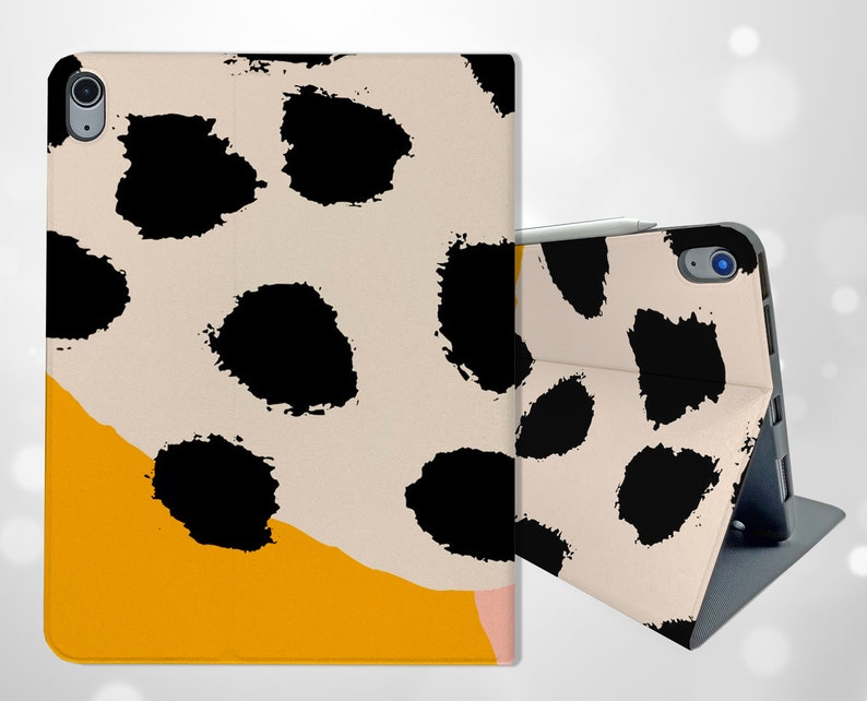 Abstract Dots iPad Case With Pencil Holder iPad Air 4 Case iPad Abstract Dots iPad Case With Pencil Holder iPad Air 4 Case iPad