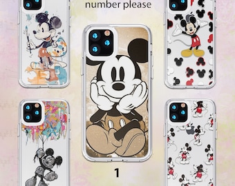 Mickey Mouse  Galaxy S23 Ultra Case Diney iPhone 15 Pro Max Case Acrylic Case Note 20 Case iPhone 14 Pro Max Case iPhone 13 Pro Case