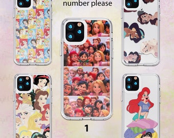 Disney Princess iPhone 15 Pro Max Case Galaxy S23 Ultra Case Ariel Acrylic Case Note 20 Case iPhone 14 Pro Max Case iPhone 13 Case