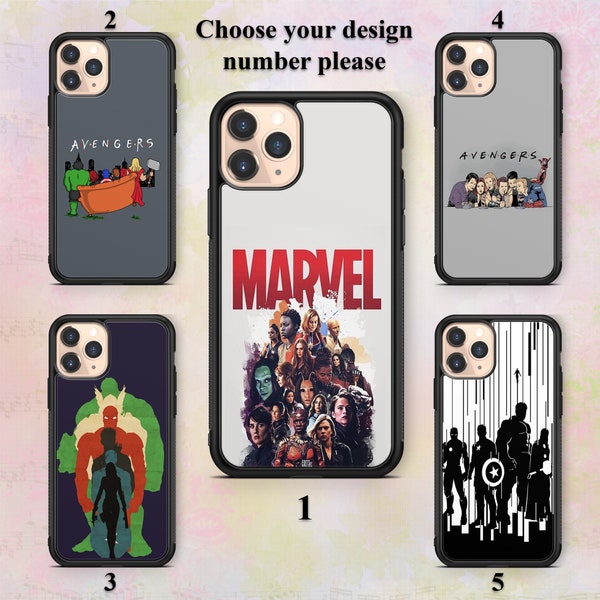 Avengers iPhone 15 Pro Max Case Marvel  Galaxy S23 Ultra Case Galaxy Note 20 Case iPhone 14 Pro Case Pixel 5 iPhone 13 Pro Max Case