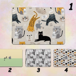 Cute Cats M2 Macbook Pro Case M2 Air 15 Inch Case Macbook Pro 16 Inch 2023 Case Cute Macbook Skin Pro 13 Inch Sleeve Pro 15" Cover