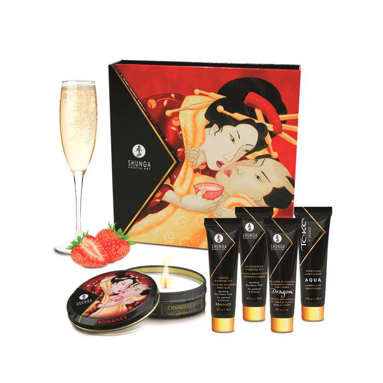 SHUNGA Geisha Massage SetGeisha Erotique Massage SetLuxury Etsy