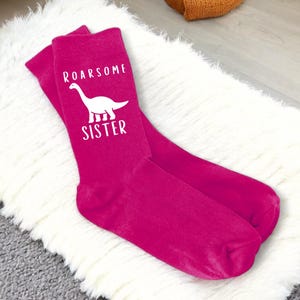 Ladies Socks for Sister - Cute Christmas Gift for Sister Birthday Present for Her, Novelty Stocking Filler for Women, Unique Funny Gift Idea