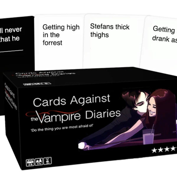 Cards Against Vampire Diaries (Copia de edición limitada de 2023)