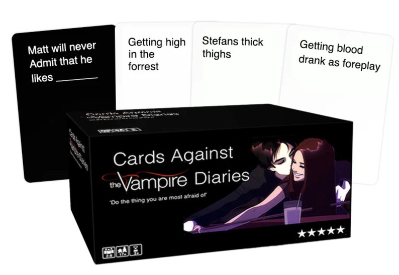 Cards Against Vampire Diaries 2023 Limited Edition Copy image 1
