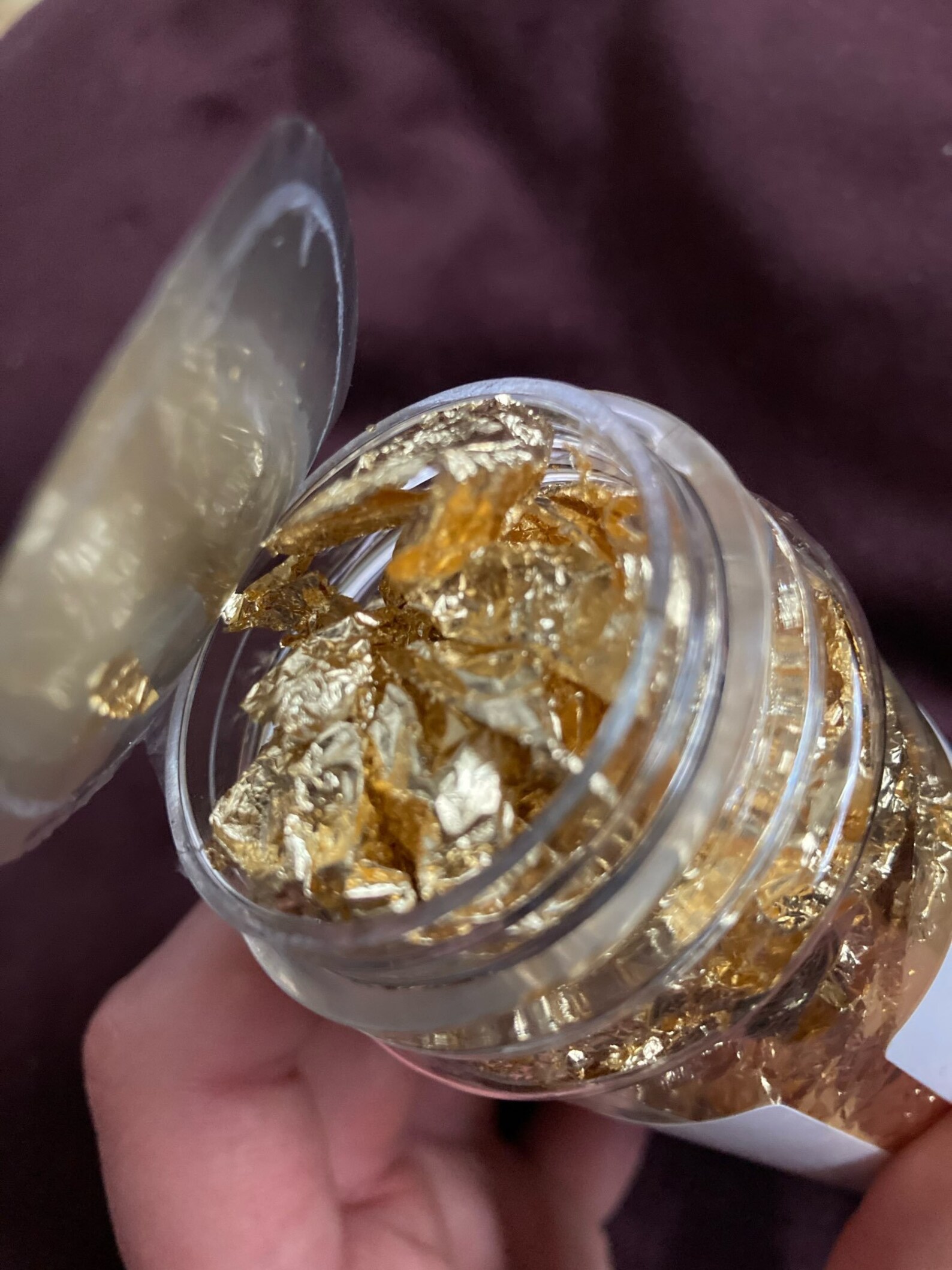 2 bottle Candle Gold Foil for CandleGold foil flakes for DIY Etsy