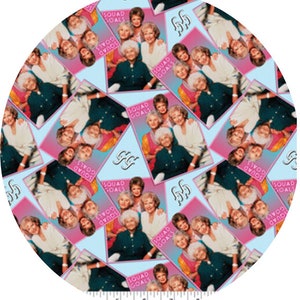Inspired by Golden Girls Scrub Cap FAST FREE Shipping USA Made Unisex Surgical Cap or Long Hair Surgical Cap w/ Optional Buttons