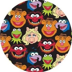 Inspired by Muppets Scrub Cap FAST FREE Shipping USA Made Unisex Surgical Cap or Long Hair Surgical Cap w/ Optional Buttons