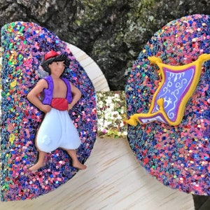 Inspired by Aladdin Hair Bow USA Made