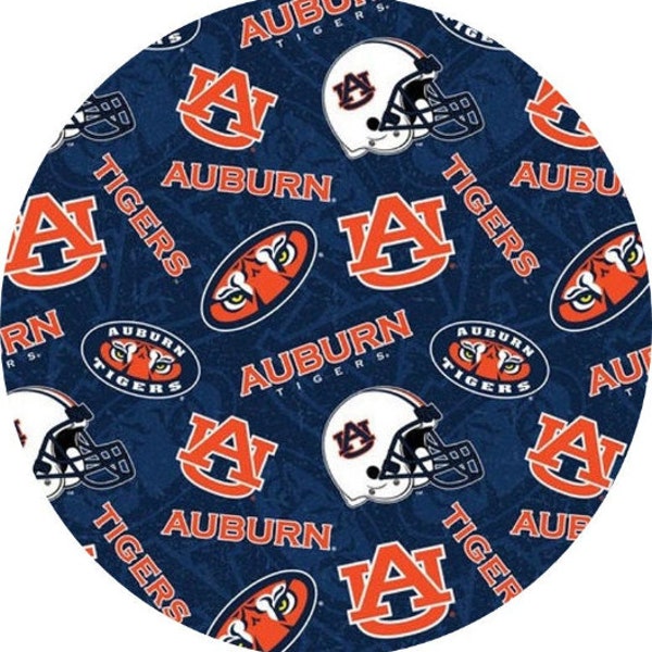 Auburn Scrub Cap FAST and FREE Shipping USA Made Unisex Surgical Cap or Adjustable Long Hair Surgical Cap w/ Optional Buttons