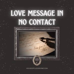 Message from Their Heart In No Contact | Channeled Love Letter Soul Connection Energetic Separation Reading | Psychic Reading Intuitive