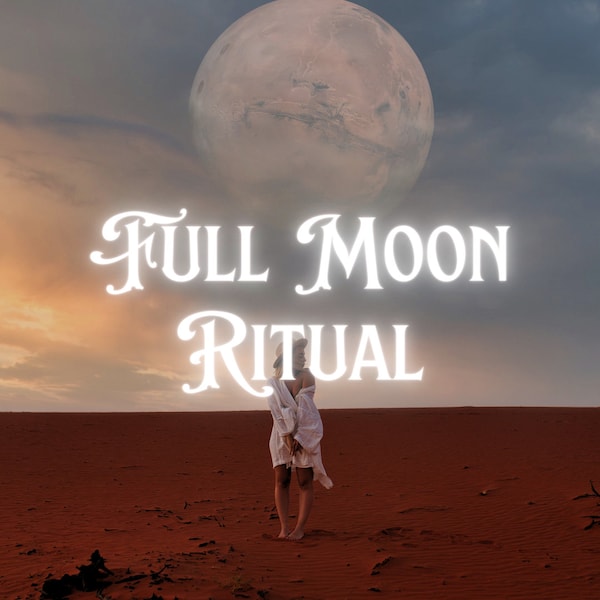 Full Moon Community Ritual | Release Baggage, Eliminate Obstacles, & Embrace Freedom