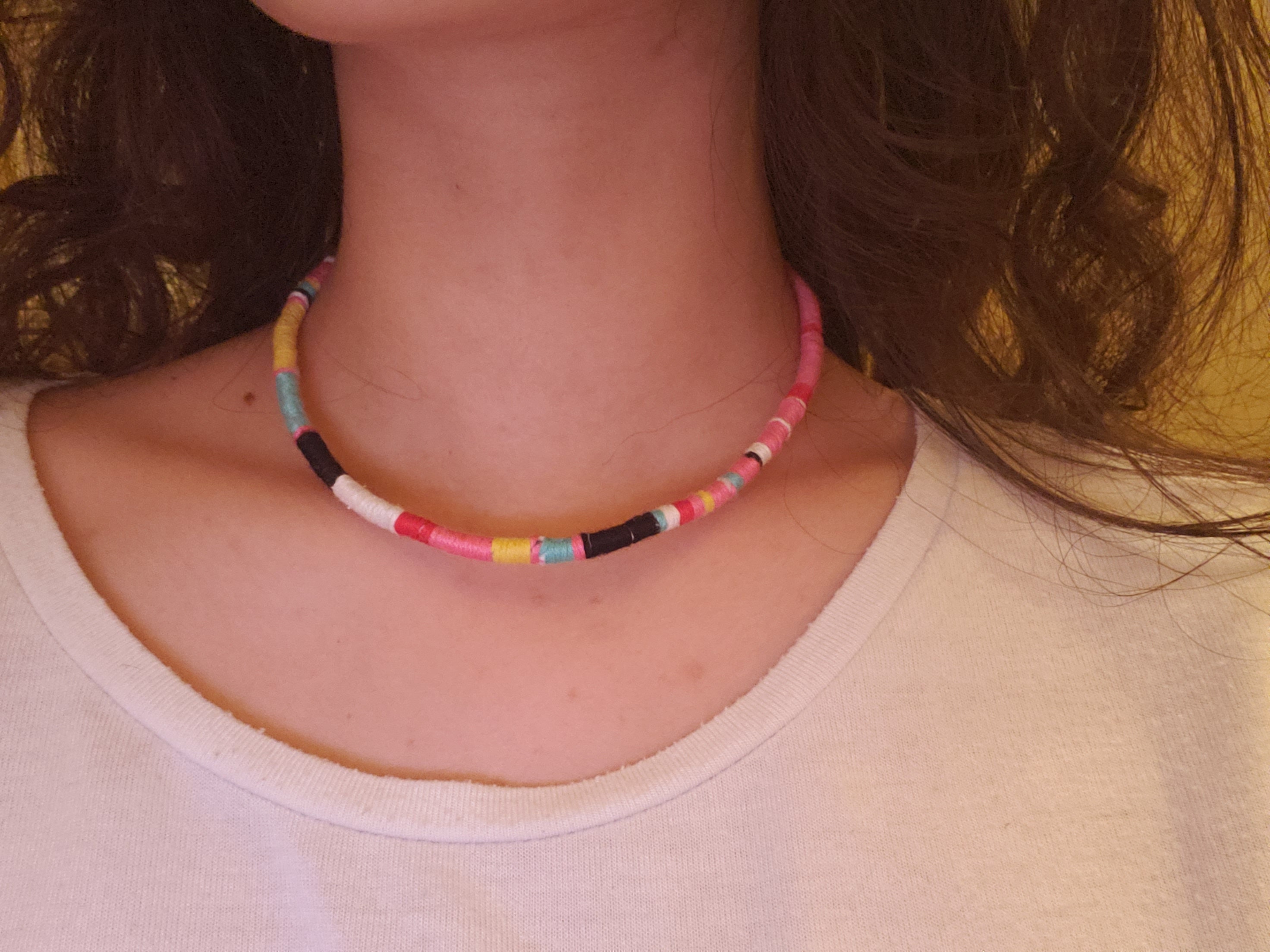 Kiara from outer banks inspired threaded necklace Etsy