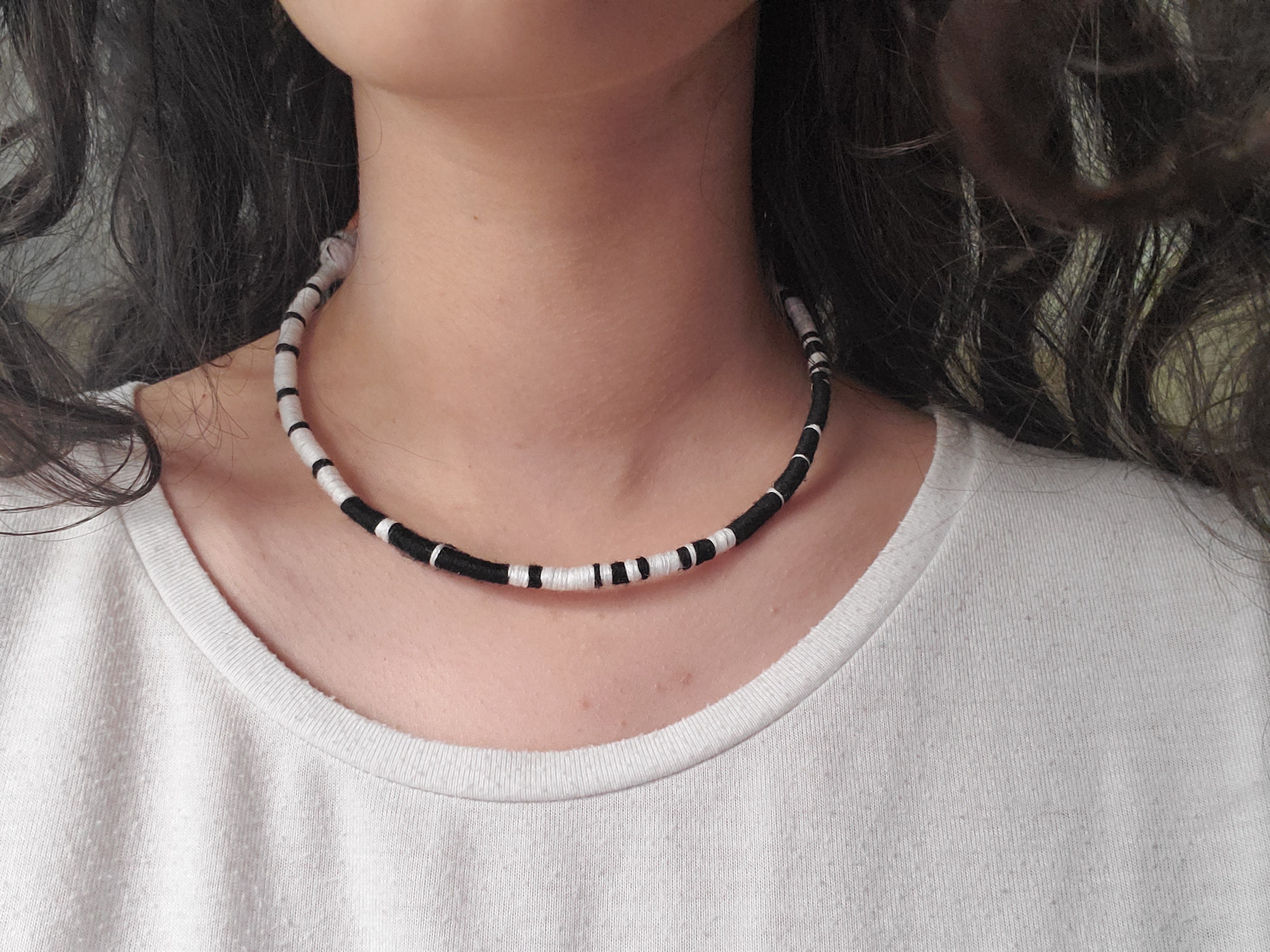 Kiara from outer banks inspired threaded necklace Etsy
