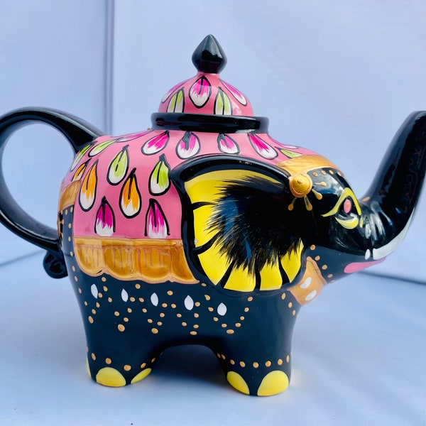 Elephant Teapot Etsy