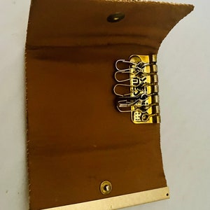 Glomesh Key Holder, gold coloured image 2