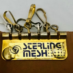 Glomesh Key Holder, gold coloured image 3