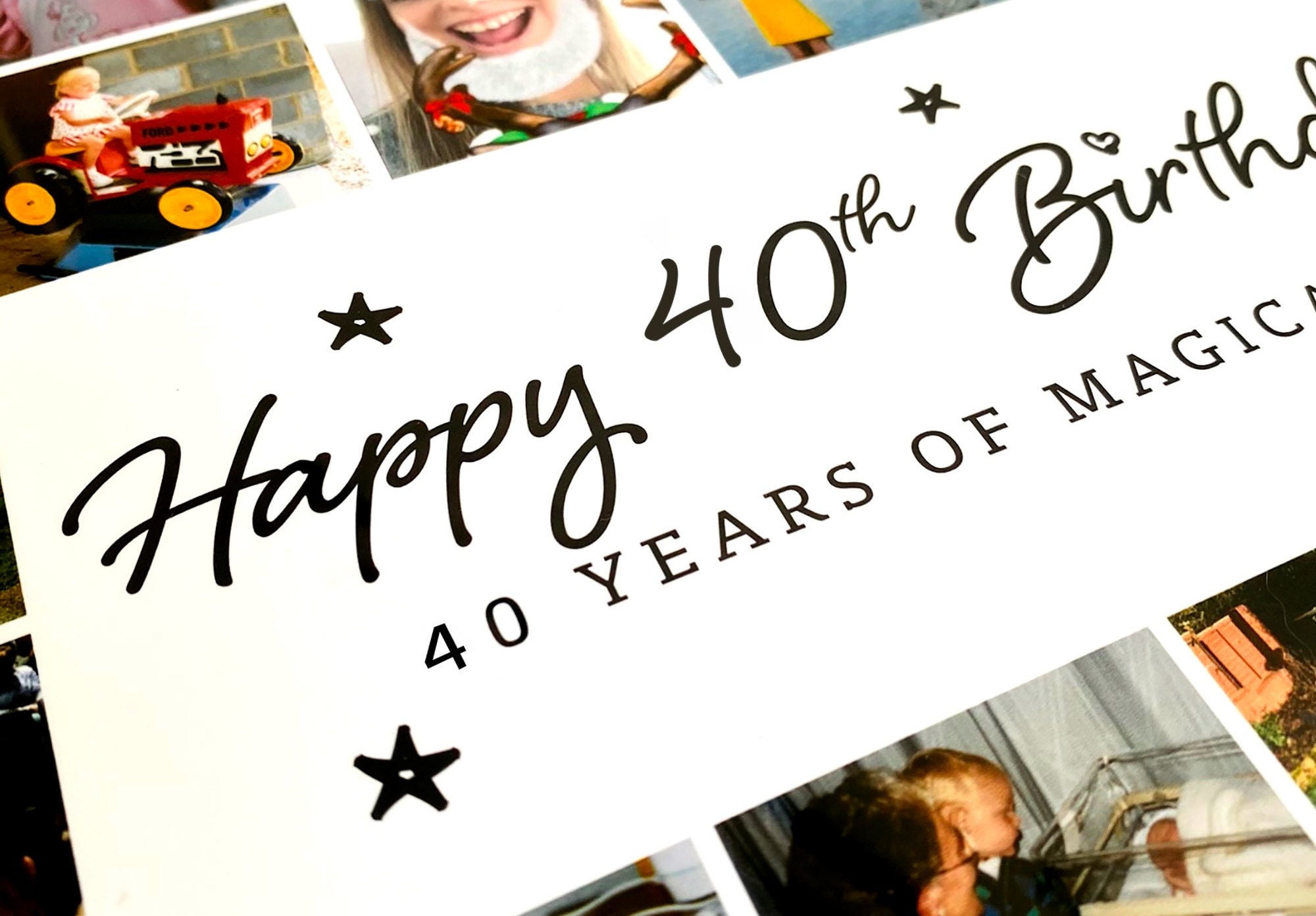 Personalised 40th Birthday Photo Collage Gift Etsy UK personalised-40th-birthday-photo-collage-gift-etsy-uk