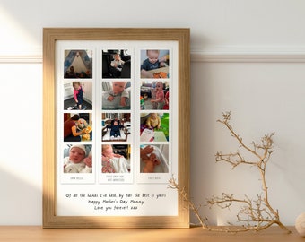 First Mother’s Day Frame, New Mum Mother’s Day Frame, Mother’s Day Print in Frame, Frame Gift First Time Mum, Mother’s Day Keepsake Frame