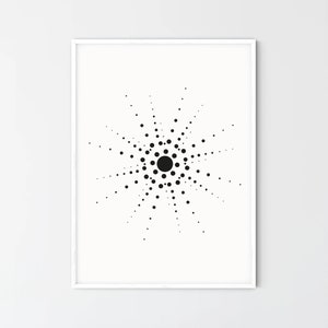 Arte abstracto, Abstracto minimalista, Póster de arte abstracto, Impresión minimalista, Dibujo de arte abstracto, Arte abstracto puntual, Arte imprimible moderno
